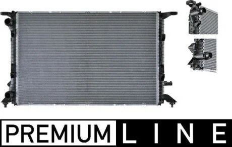 Радіатор охолодження MAHLE / KNECHT CR 905 000P
