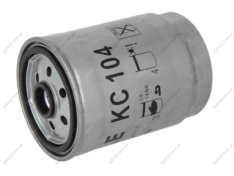 Фільтр паливний Volvo S60/S80/V70/XC70/XC90 2.4D 01-10 KNECHT (opt-om) MAHLE / KNECHT KC 104 (фото 1)