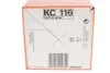 Фільтр палив. (вир-во Knecht-Mahle) KC116 MAHLE / KNECHT KC 116 (фото 6)