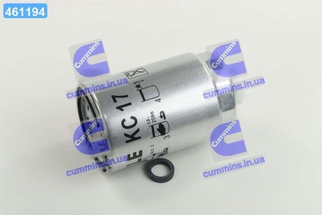 Фільтр палив. (Knecht-Mahle) MAHLE / KNECHT KC17D