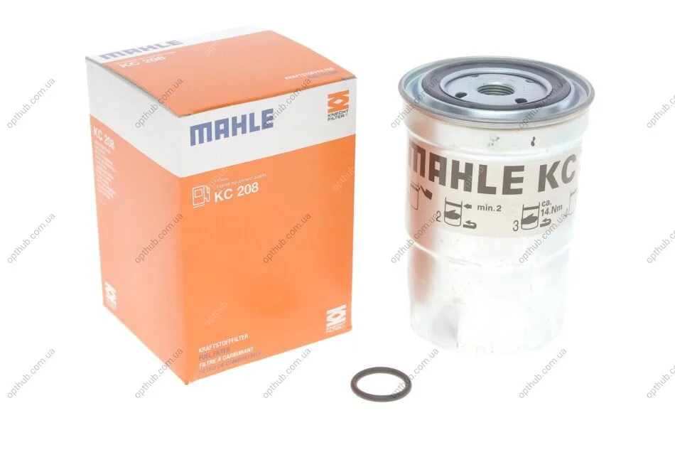 Фільтр паливний MITSUBISHI PAJERO III 2.5 TD, 3.2 DI-D -06 (вир-во KNECHT-MAHLE) KC208 C.I.U MAHLE / KNECHT KC 208 (фото 1)