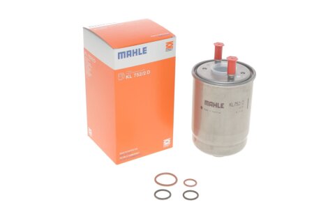 Фільтр паливний RENAULT MEGANE III, SCENIC III 1.5 DCI 09- (KNECHT-MAHLE) KL752/2D MAHLE / KNECHT KL 752/2D