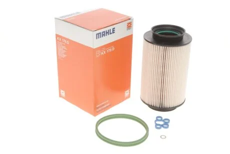Фільтр паливний VAG 1.9, 2.0 TDI 04- (вир-во KNECHT-MAHLE) KX178D MAHLE / KNECHT KX 178D