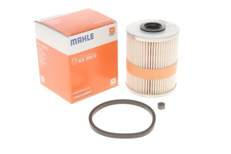 Фільтр палив. PEUGEOT 605 (Knecht-Mahle) MAHLE / KNECHT KX 206D