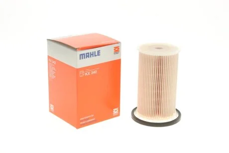 Фільтр паливний VW PASSAT 1.6-2.0 TDI 10-, AUDI Q3 2.0 TDI 11- (вир-во KNECHT-MAHLE) KX342 MAHLE / KNECHT KX 342