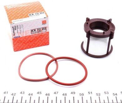 Фільтр топл. (змін.елем.) (TRUCK) (Knecht-Mahle) MAHLE / KNECHT KX 72D2