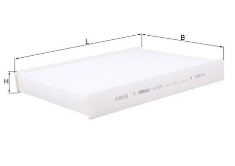 Фильтр салона MAHLE / KNECHT LA814