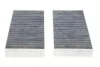 Фільтр салону MB GL, ML 06- вугільний (2шт.) (вир-во KNECHT-MAHLE) LAK295/S MAHLE / KNECHT LAK 295/S (фото 5)