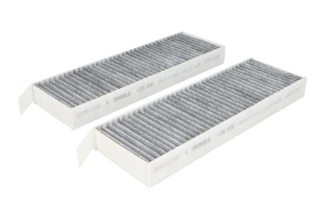 Фільтр салону CITROEN BERLINGO II, PEUGEOT PARTNER II 08- вугільний (2шт.) (KNECHT-MAHLE) LAK428/S MAHLE / KNECHT LAK 428/S