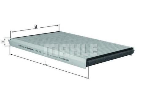 Фільтр салону MAHLE / KNECHT LAK441