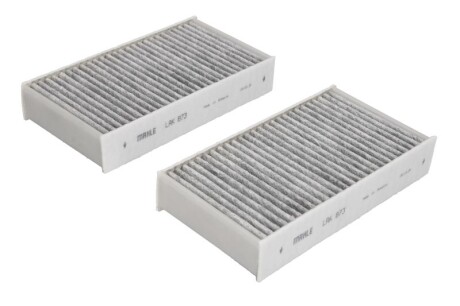 Фільтр салону BMW X3 (F25)/X4 (F26) 10- (вугільний) (к-кт 2шт.) KNECHT (opt-om) MAHLE / KNECHT LAK 873/S