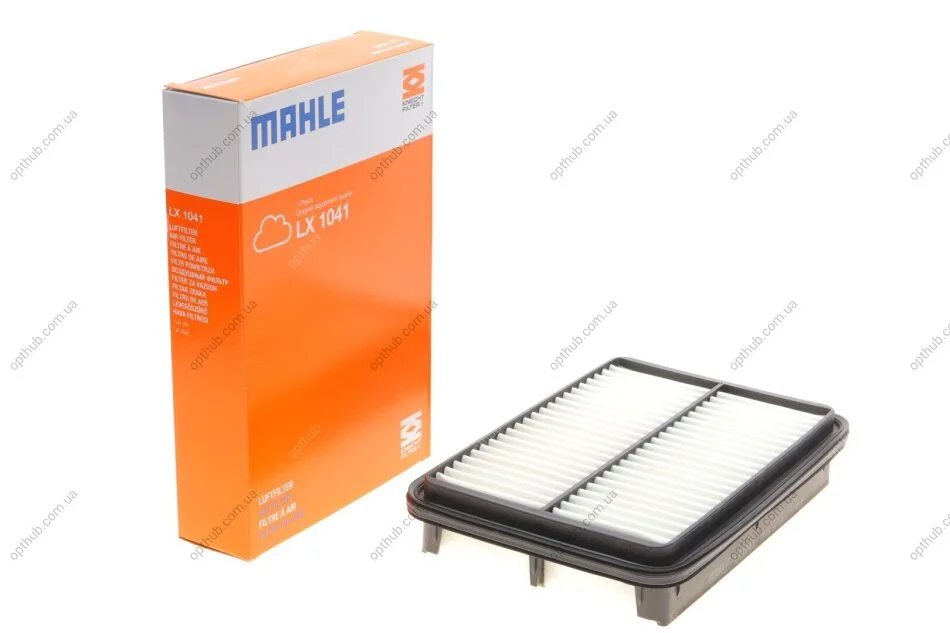 Фільтр повітряний (вир-во Knecht-Mahle) LX1041 MAHLE / KNECHT LX 1041 (фото 1)