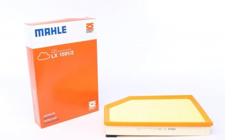 Фільтр повітряний (Knecht-Mahle) LX1591/2 MAHLE / KNECHT LX 1591/2