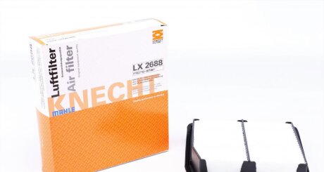 Фільтр повітряний (Knecht-Mahle) MAHLE / KNECHT LX 2688