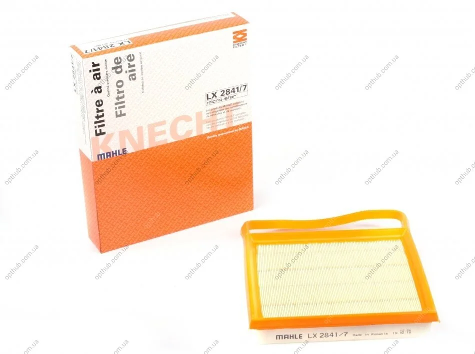 Фільтр повітряний MB C, E, CLS 320-450 14- (вир-во KNECHT-MAHLE) LX2841/7 MAHLE / KNECHT LX 2841/7 (фото 1)