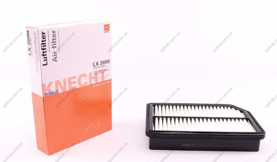 Фільтр повітряний (вир-во Knecht-Mahle) LX2890 MAHLE / KNECHT LX 2890 (фото 1)