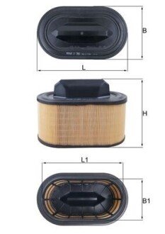 Воздушный фильтр MAHLE / KNECHT LX2966