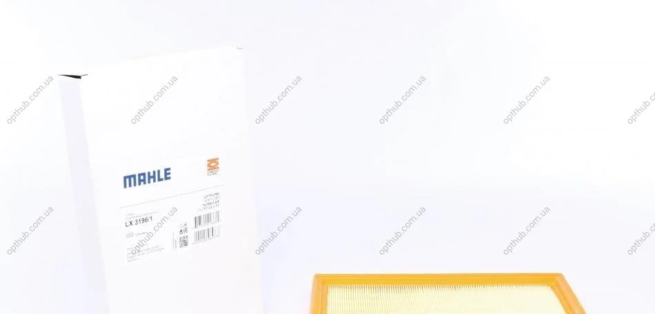 Фільтр повітряний SUZUKI VITARA II 1.6 15-(вир-во KNECHT-MAHLE) LX3196/1 MAHLE / KNECHT LX 3196/1 (фото 1)