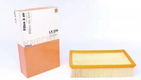 Фільтр повітряний AUDI (вир-во Knecht-Mahle) MAHLE / KNECHT LX339