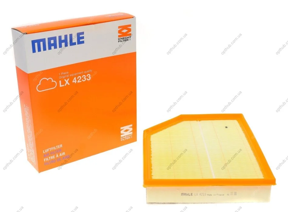 Повітряний фільтр MAHLE / KNECHT LX 4233 (фото 1)