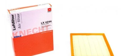 Фільтр повітряний VW POLO V 1.8 GTI 14-, SEAT IBIZA V 1.8 TSI 15- (вир-во KNECHT-MAHLE) LX4244 MAHLE / KNECHT LX 4244