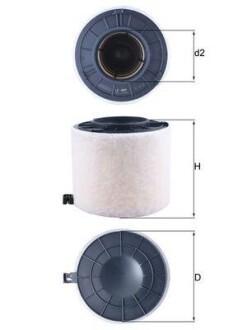 Фильтр воздушный AUDI MAHLE / KNECHT LX4410