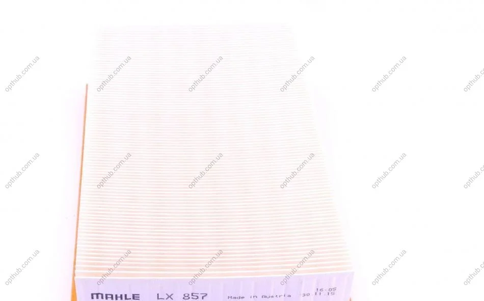 Повітряний фільтр MAHLE / KNECHT LX857 (фото 1)
