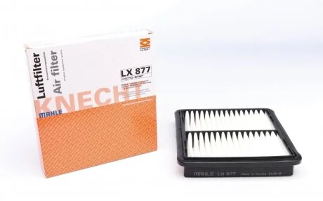 Фильтр воздушный DAEWOO MATIZ (пр-во Knecht-Mahle) LX877 C.I.U MAHLE / KNECHT LX 877