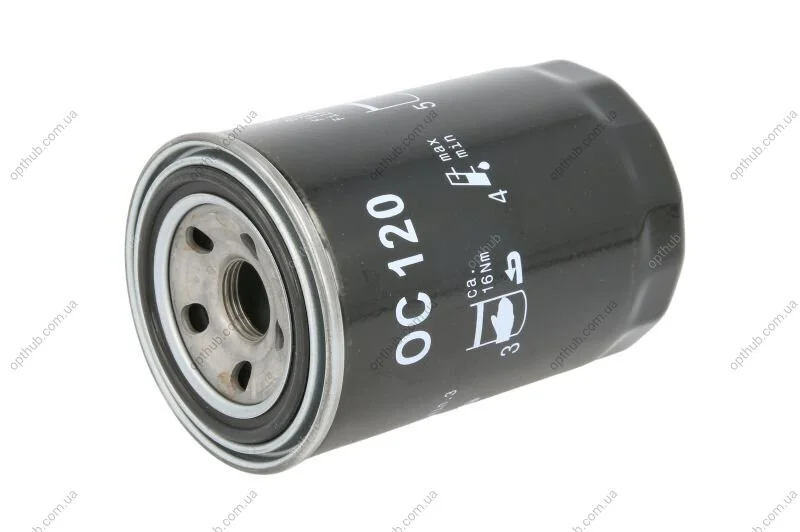 Фільтр масляний двигуна (вир-во Knecht-Mahle) MAHLE / KNECHT OC120 (фото 1)