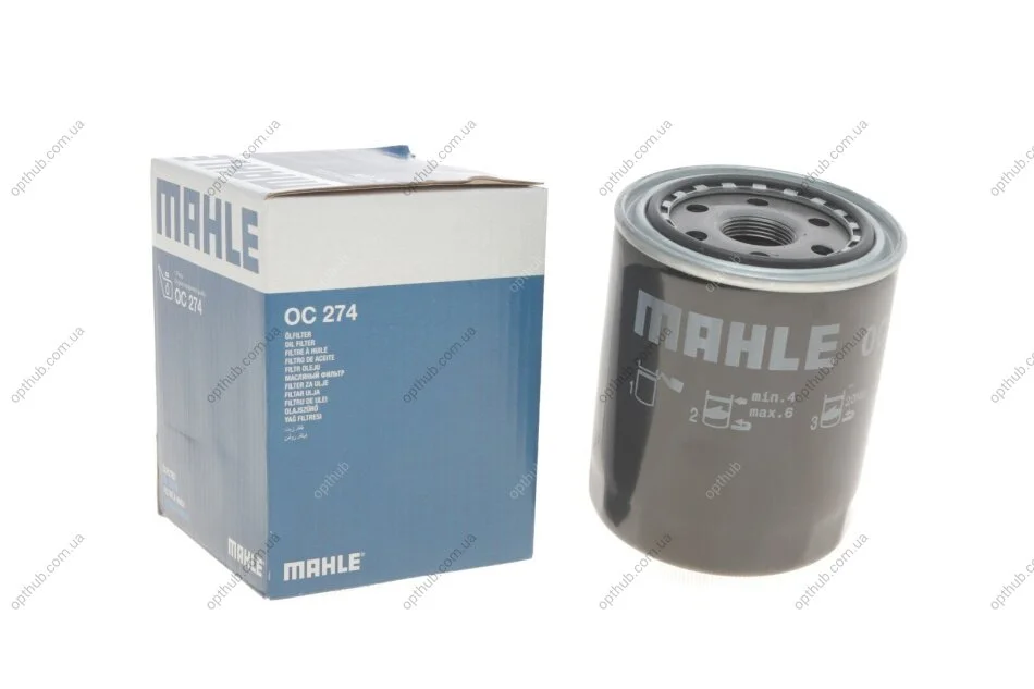 Фільтр масляний двигуна MITSUBISHI (вир-во Knecht-Mahle) MAHLE / KNECHT OC274 (фото 1)