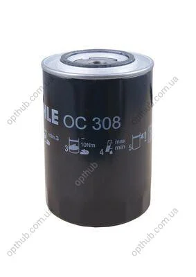 Масляний фільтр MAHLE / KNECHT OC308 (фото 1)