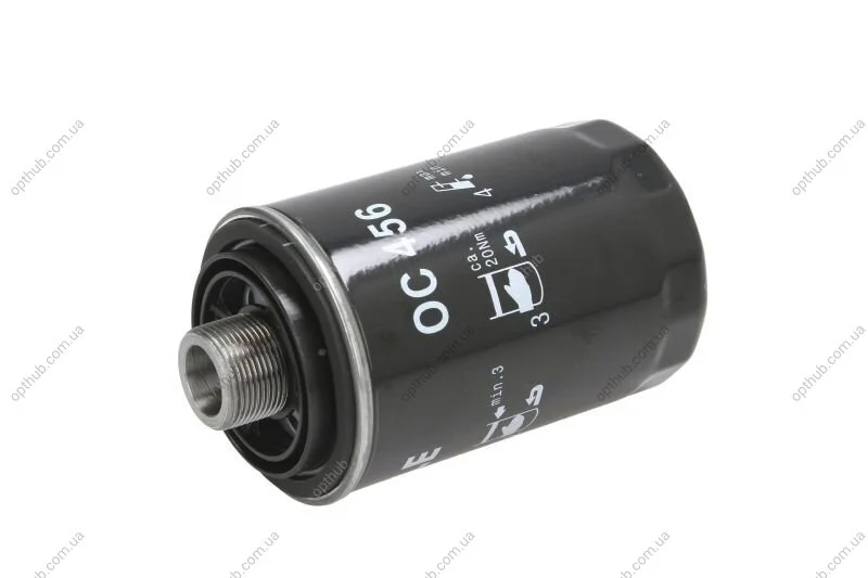 Фільтр масляний двигуна VW GOLF V, VI, T5, SKODA OCTAVIA II 1.8-2.0 TSI 07- (вир-во KNECHT-MAHLE) OC456 MAHLE / KNECHT OC 456 (фото 1)