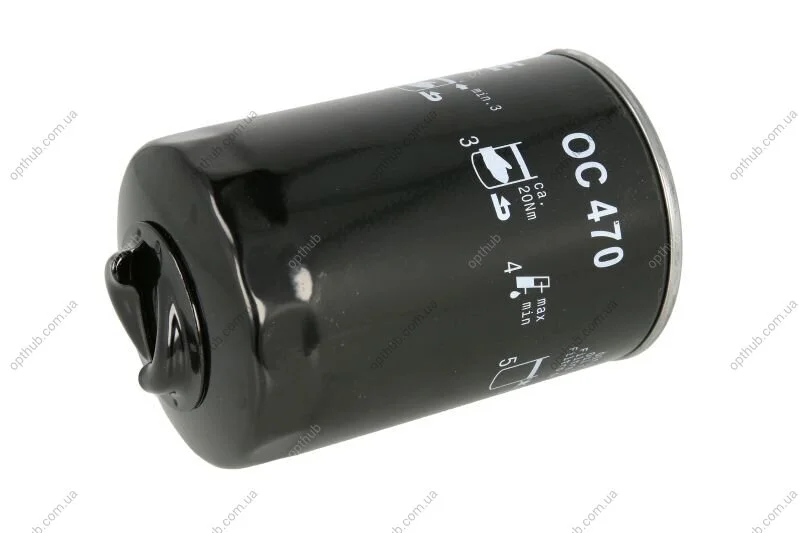 Фільтр масляний двигуна AUDI, VW, SKODA (вир-во Knecht-Mahle) OC470 MAHLE / KNECHT OC 470 (фото 1)