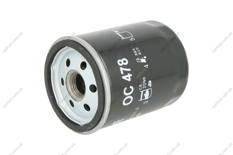 Фільтр масляний Toyota Land Cruiser 4.0-4.7 98- KNECHT UA63 MAHLE / KNECHT OC 478 (фото 1)