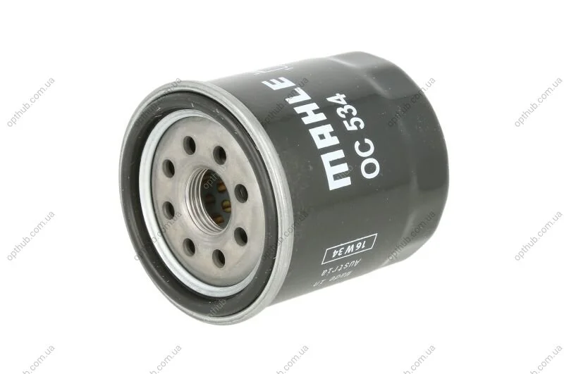 Фильтр масляный Toyota Corolla 87-/Camry 83- (h=76.5) KNECHT UA63 MAHLE / KNECHT OC 534 (фото 1)