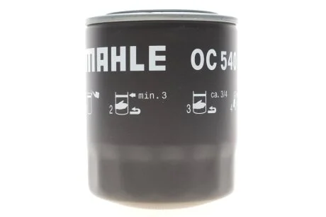 Фильтр масляный двигателя (пр-во Knecht-Mahle) OC540 MAHLE / KNECHT OC 540