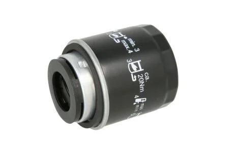 Фільтр масляний двигуна VW GOLF V, VI 1.2-1.4 TSI 07- (вир-во KNECHT-MAHLE) OC593/4 MAHLE / KNECHT OC 593/4