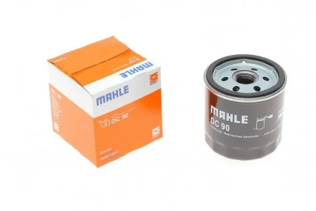 Фильтр масляный Opel 85- (benzin) (h=80mm) KNECHT UA63 MAHLE / KNECHT OC 90
