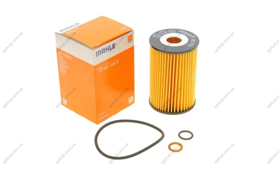 Фільтр масляний двигуна SSANGYONG ACTYON, KORANDO 2.0 12- (вир-во KNECHT-MAHLE) OX1158D MAHLE / KNECHT OX 1158D (фото 1)