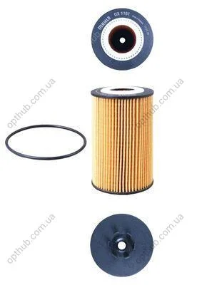 Фільтр масляний MERCEDES-BENZ 63 AMG 06-12 -ua MAHLE / KNECHT OX1161D (фото 1)