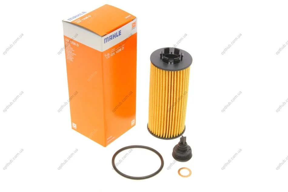 Фільтр масляний BMW X1 (F48), X2 (F39) 1.5-2.0 17- (вир-во KNECHT-MAHLE) C.I.U MAHLE / KNECHT OX1238D (фото 1)