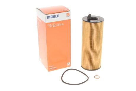 Фільтр масляний двигуна BMW 1.6-5.0 D 07- (KNECHT-MAHLE) OX361/4D MAHLE / KNECHT OX 361/4D