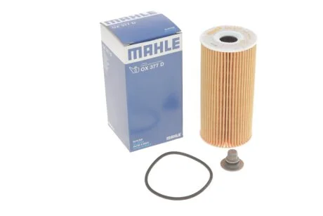 Фільтр масляний двигуна HYUNDAI IX35, KIA SPORTAGE III, IV 2.0 CRDI 10- (вир-во KNECHT-MAHLE) MAHLE / KNECHT OX377D