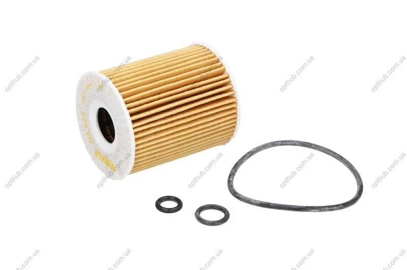 Фільтр масляний двигуна VAG 1.2 TDI 10- (вир-во KNECHT-MAHLE) OX422D MAHLE / KNECHT OX 422D (фото 1)