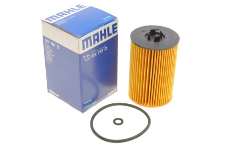 Фільтр масляний двигуна VW GOLF VII, SKODA OCTAVIA III 1.6-2.0 TDI 13- (KNECHT-MAHLE) MAHLE / KNECHT OX 787D
