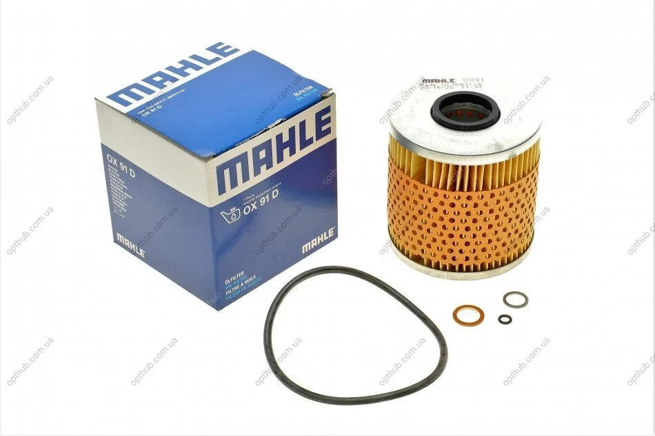 Фільтр масляний двигуна BMW (вир-во Knecht-Mahle) OX91D MAHLE / KNECHT OX 91D (фото 1)