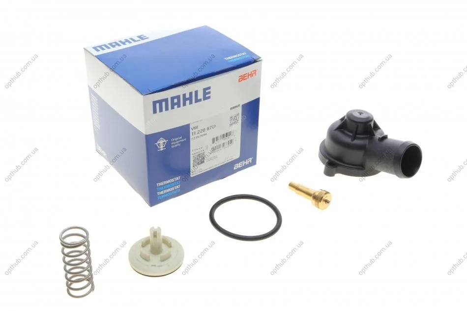 Термостат SEAT; VW; SKODA; AUDI (вир-во Mahle) TI 220 87 D MAHLE / KNECHT TI 220 87D (фото 1)