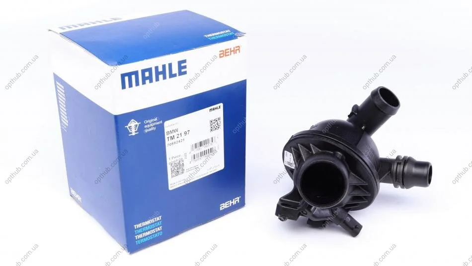 Термостат BMW 5 (F10/F11) 2.3i/2.8i/3.0i (N52/N53) 09-13 MAHLE (opt-om) MAHLE / KNECHT TM 21 97 (фото 1)