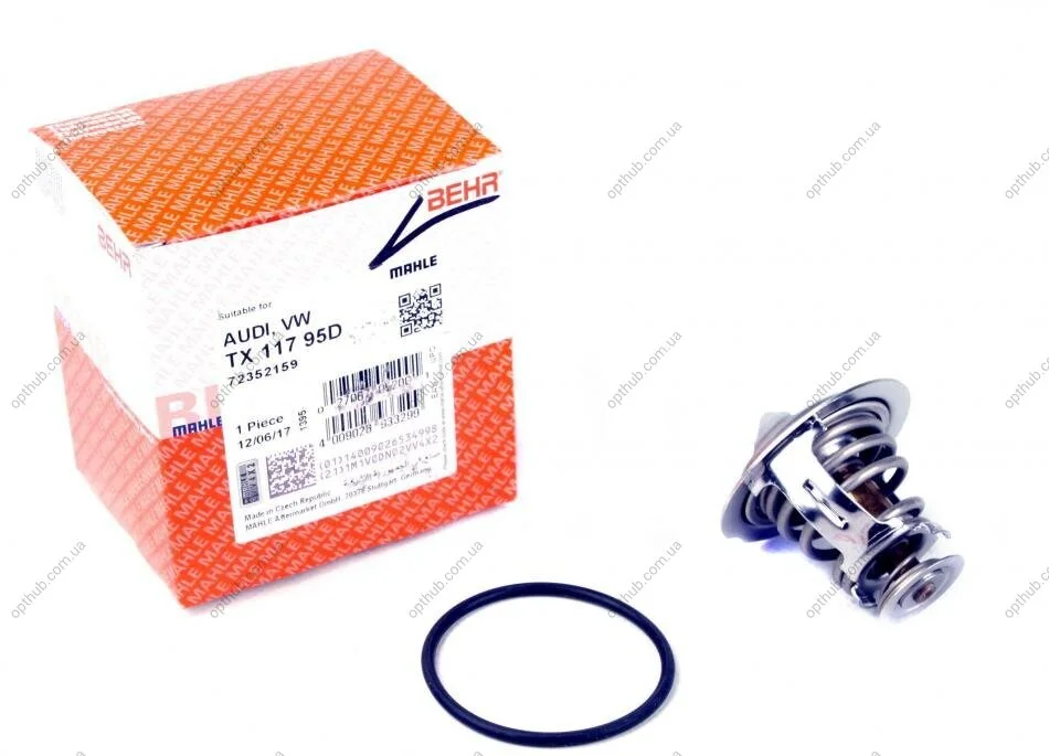 Термостат VW T4/T5/Audi A4/A5 2.0TSI/TFSI MAHLE UA63 MAHLE / KNECHT TX 117 95D (фото 1)