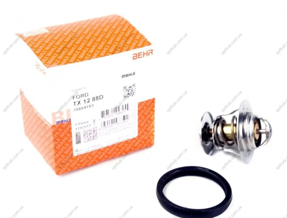 Термостат FORD; MAZDA (вир-во Mahle) TX 12 88 D MAHLE / KNECHT TX 12 88D (фото 1)